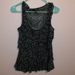 Ruffled tank top from Express